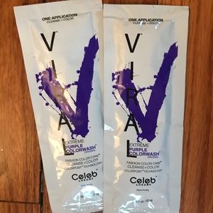 Purple Colored shampoo